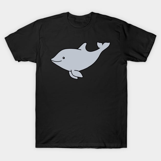 Cartoon Dolphin T-Shirt by Marina Rehder